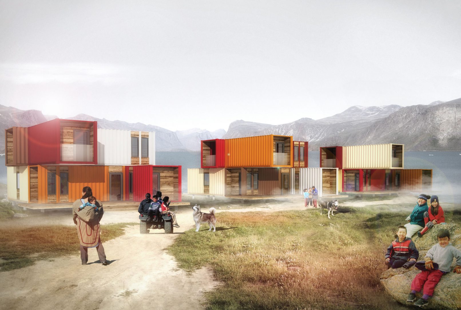 Community Housing, Pangnirtung, Nunavut Guillaume Levesque Architecte